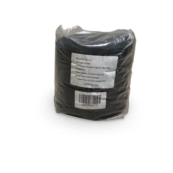 Activated Carbon Filter Pads Suitable for Classic 2213/250 2628130(Pack of 12) - Picture 2 of 4